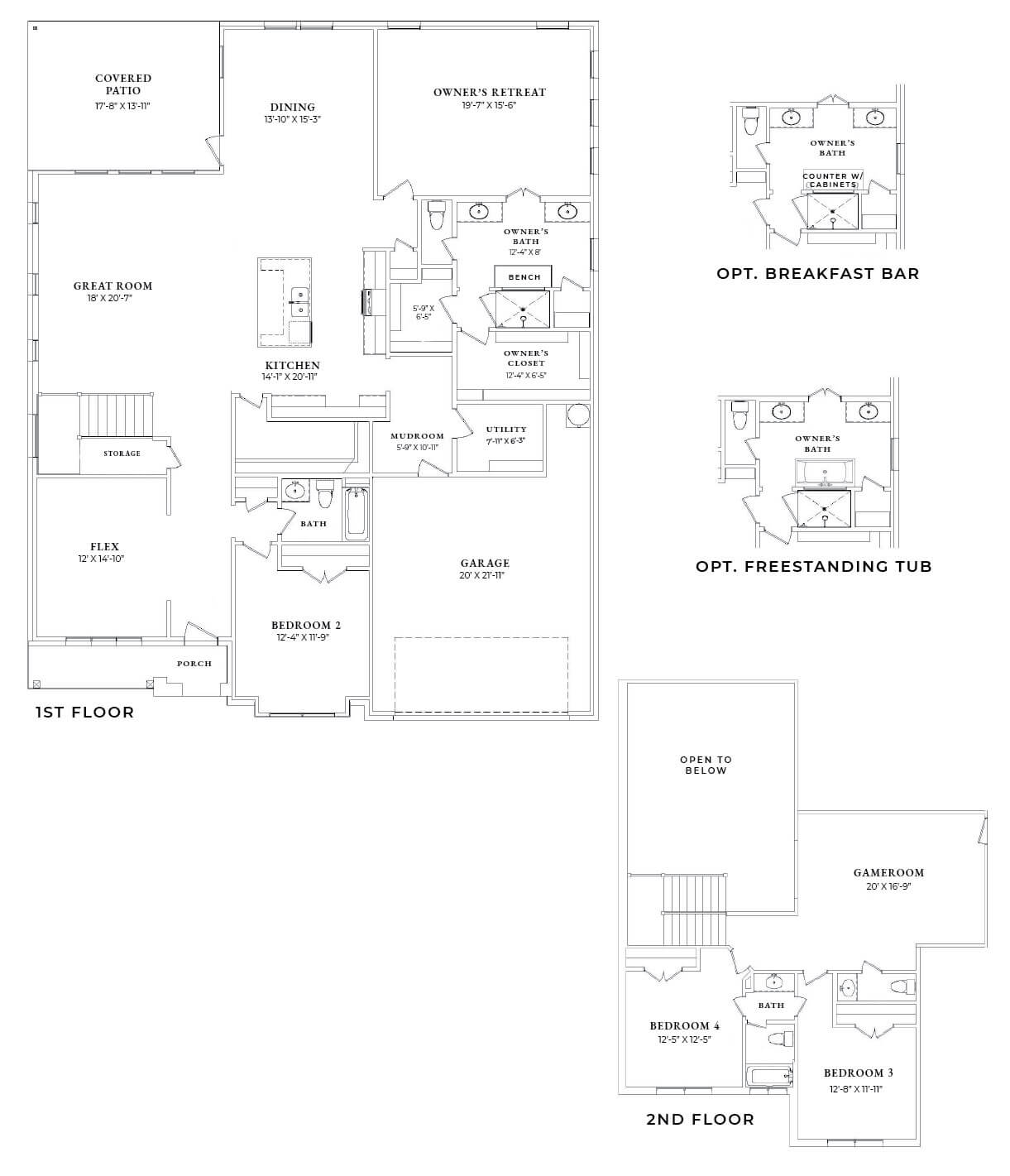 Taylor Floor Plan and Options