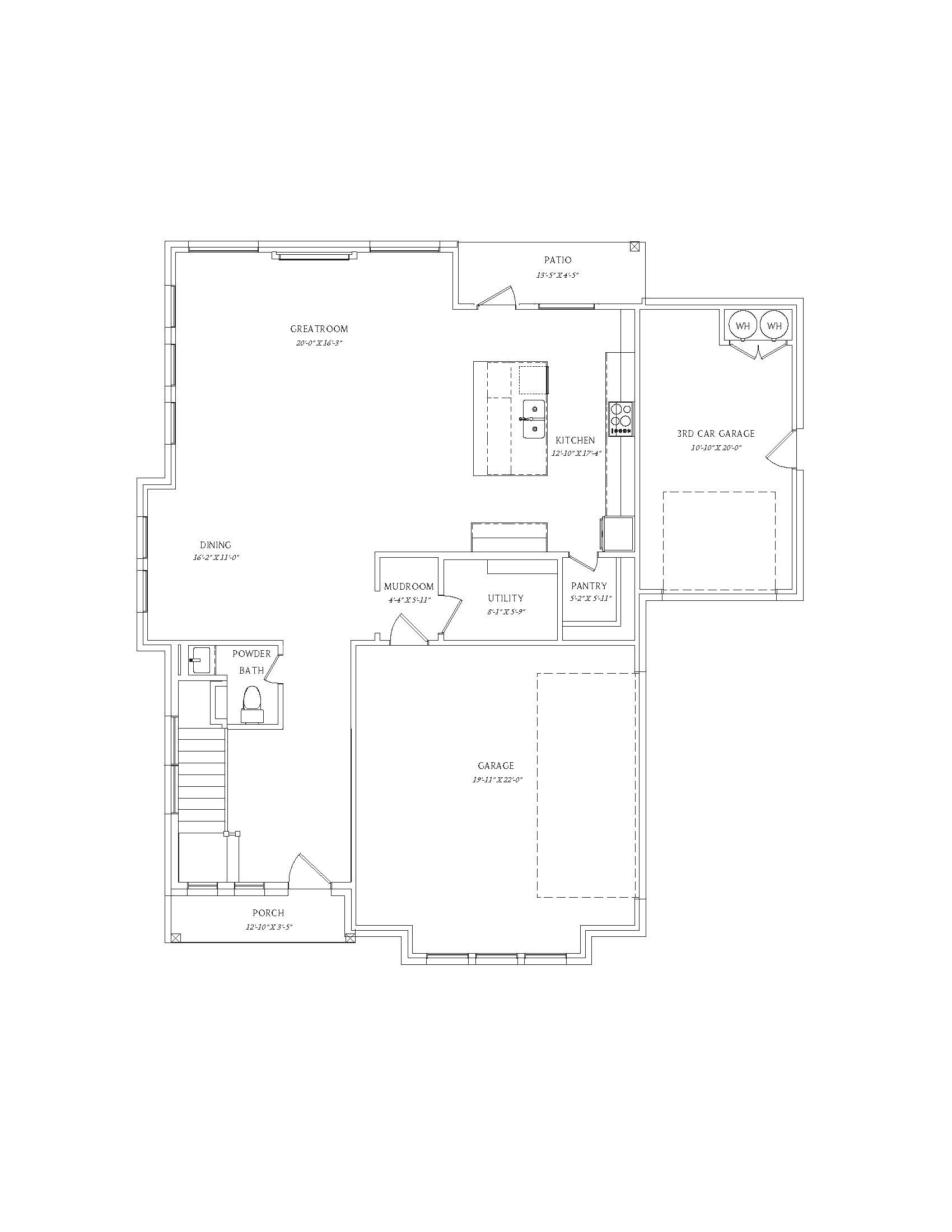 Emory Floor Plan - 1st Floor
