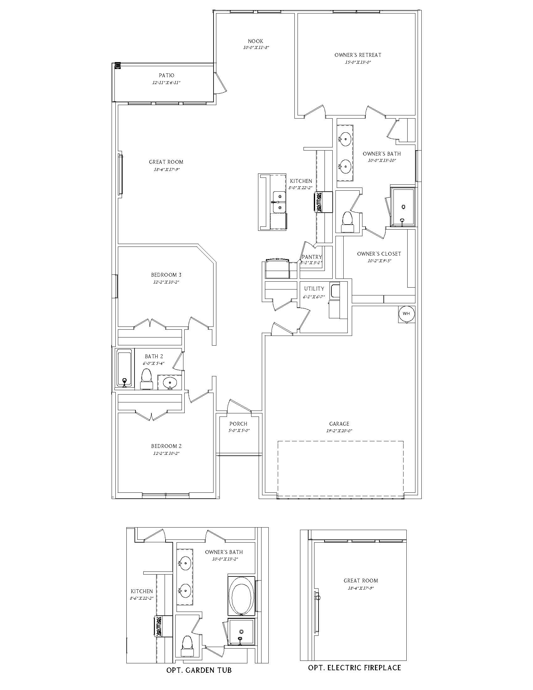  7100 Talon Bluff Dr - Chamberlin II Floor Plan