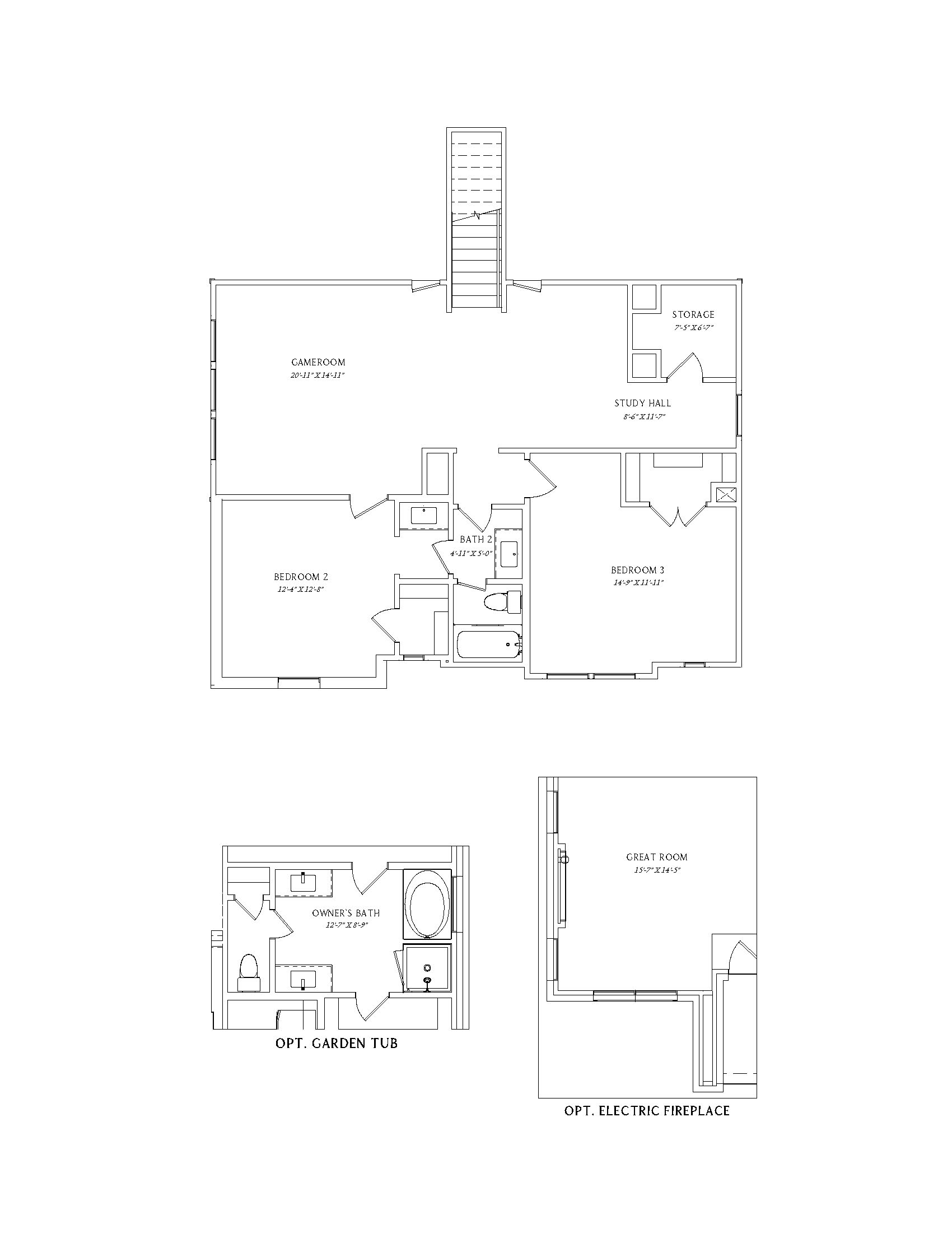 Grandview Floor Plan - 2nd Floor