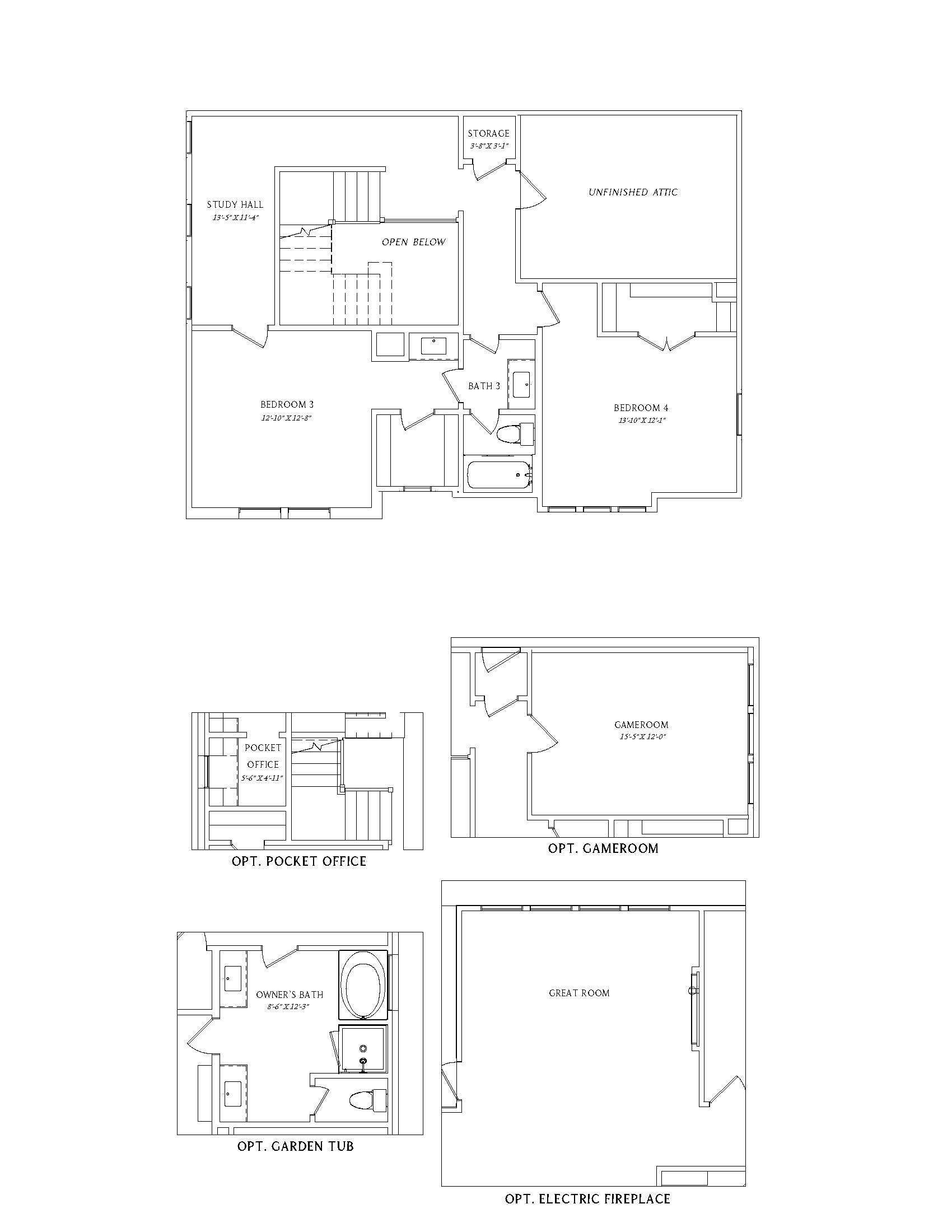 Smithfield Floor Plan - 2nd Floor