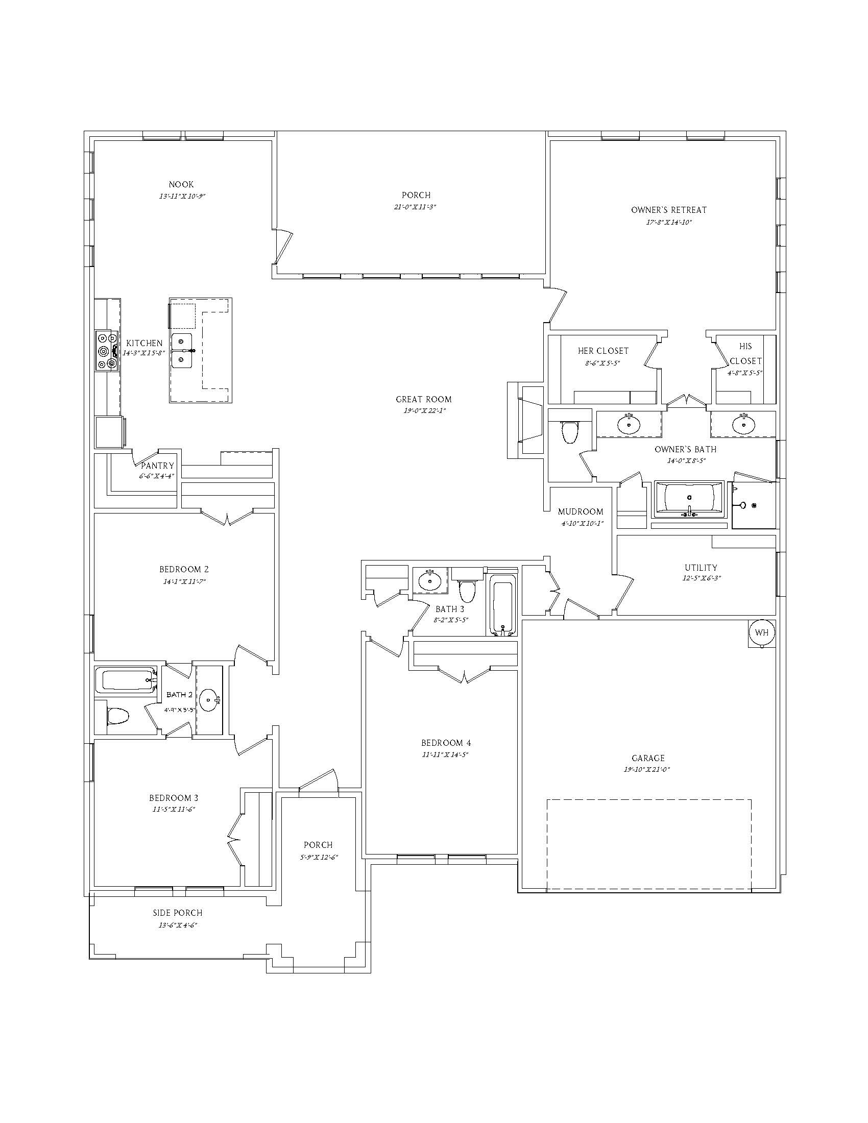7416 Soaring Eagle Dr. - Travis floor plan