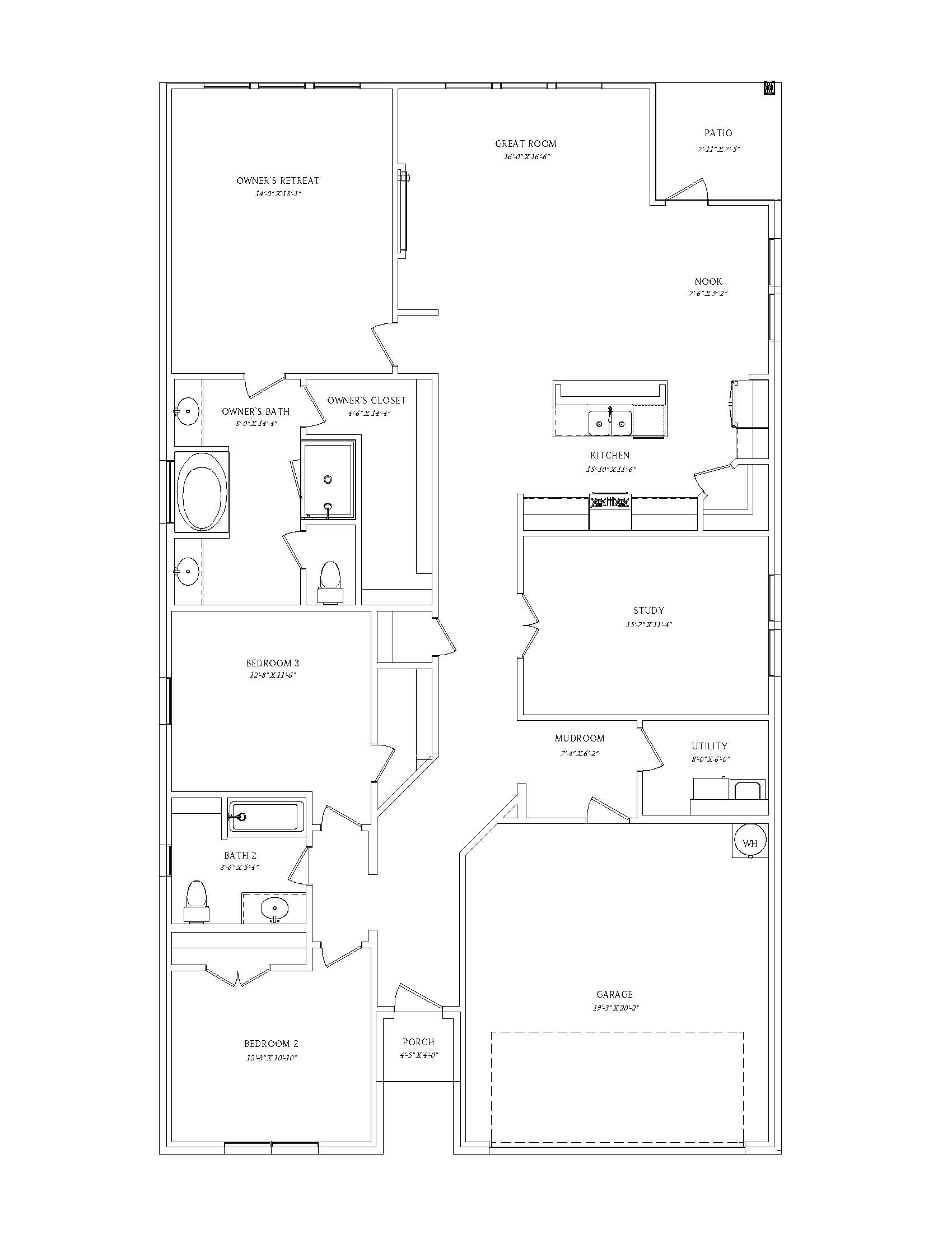7136 Talon Bluff Dr - Camden II Modern Farmhouse