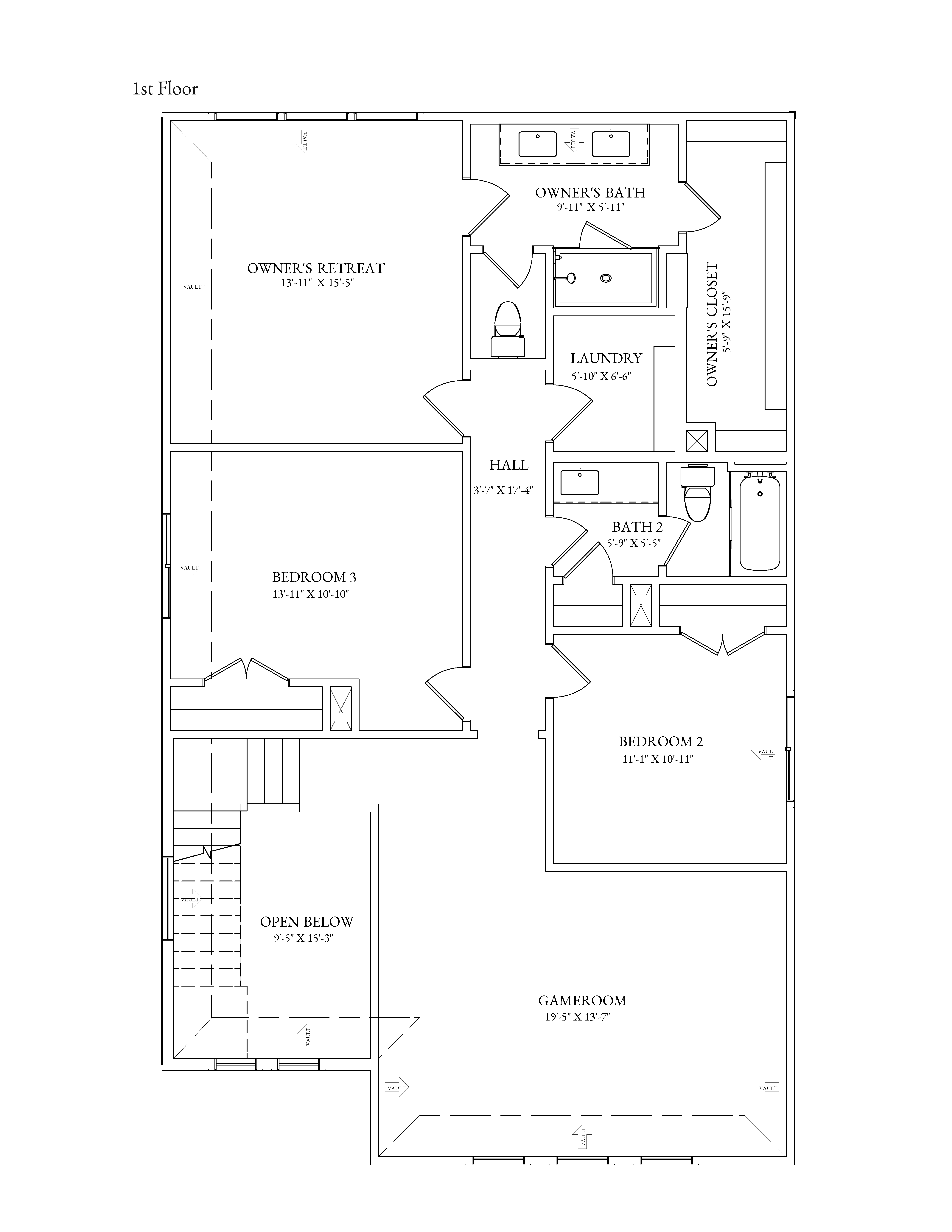 Lantana Floor Plan - 2nd Floor