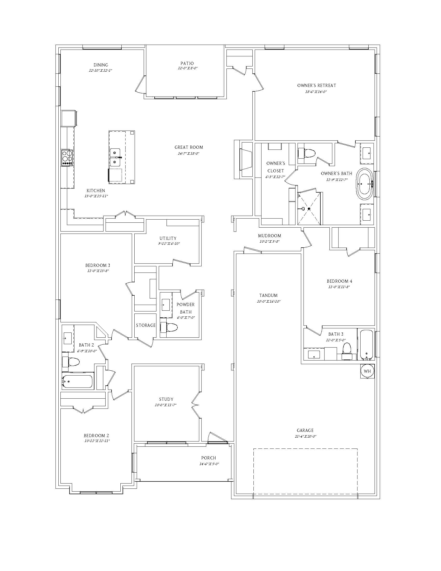 7124 Brancher Rd - Mayfield Floor Plan