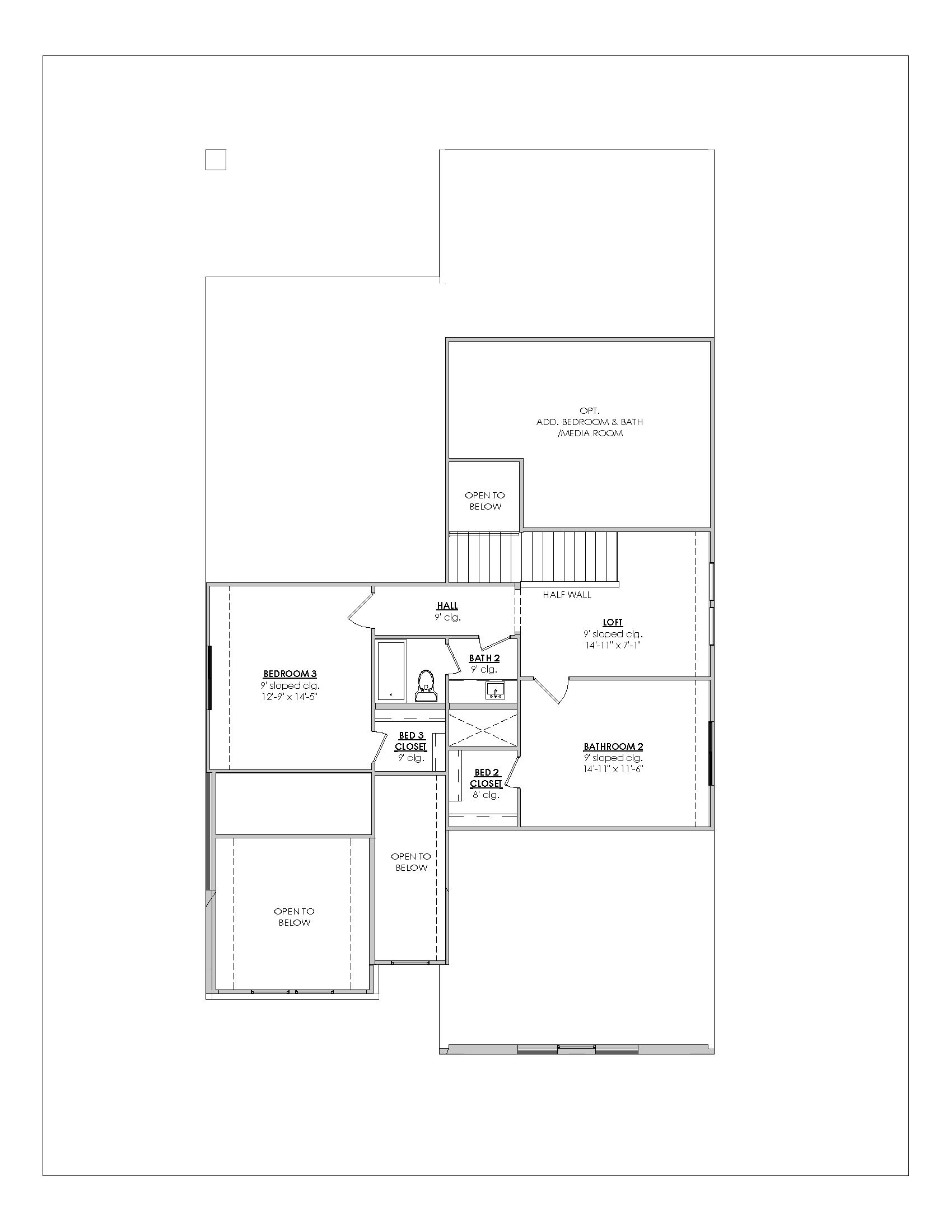 Lockhart Floor Plan - 2nd Floor