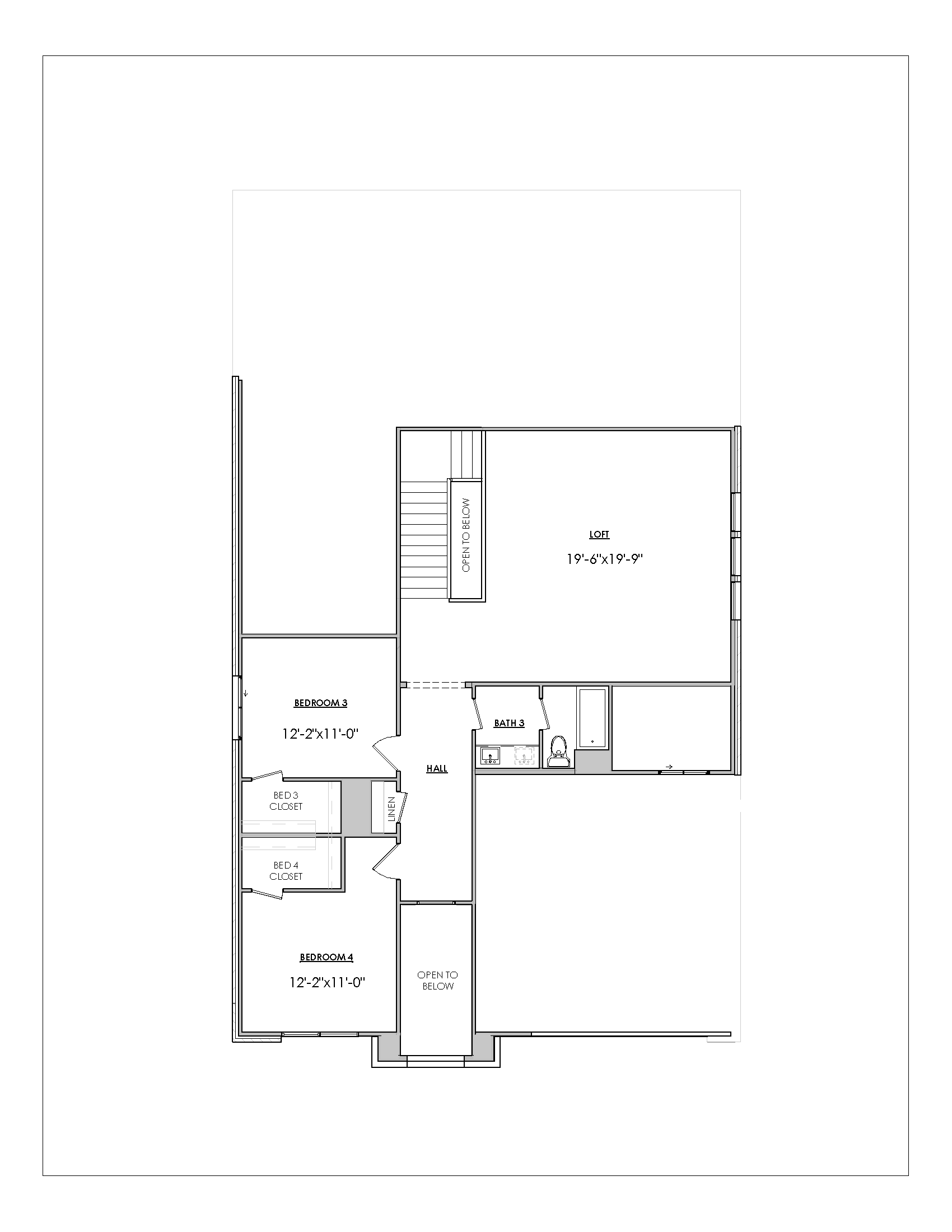 Victoria Floor Plan - 2nd Floor