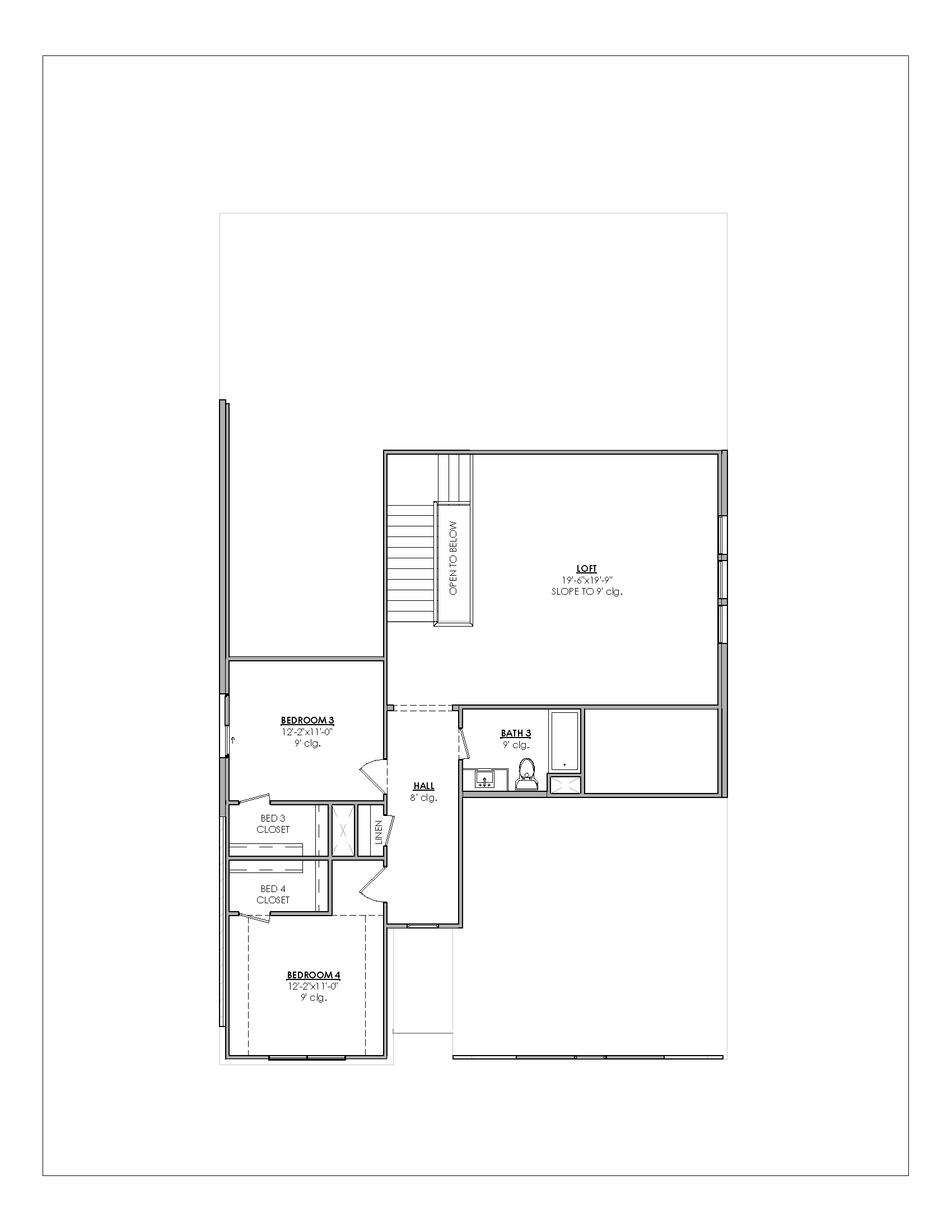 Victoria Floor Plan - 2nd Floor
