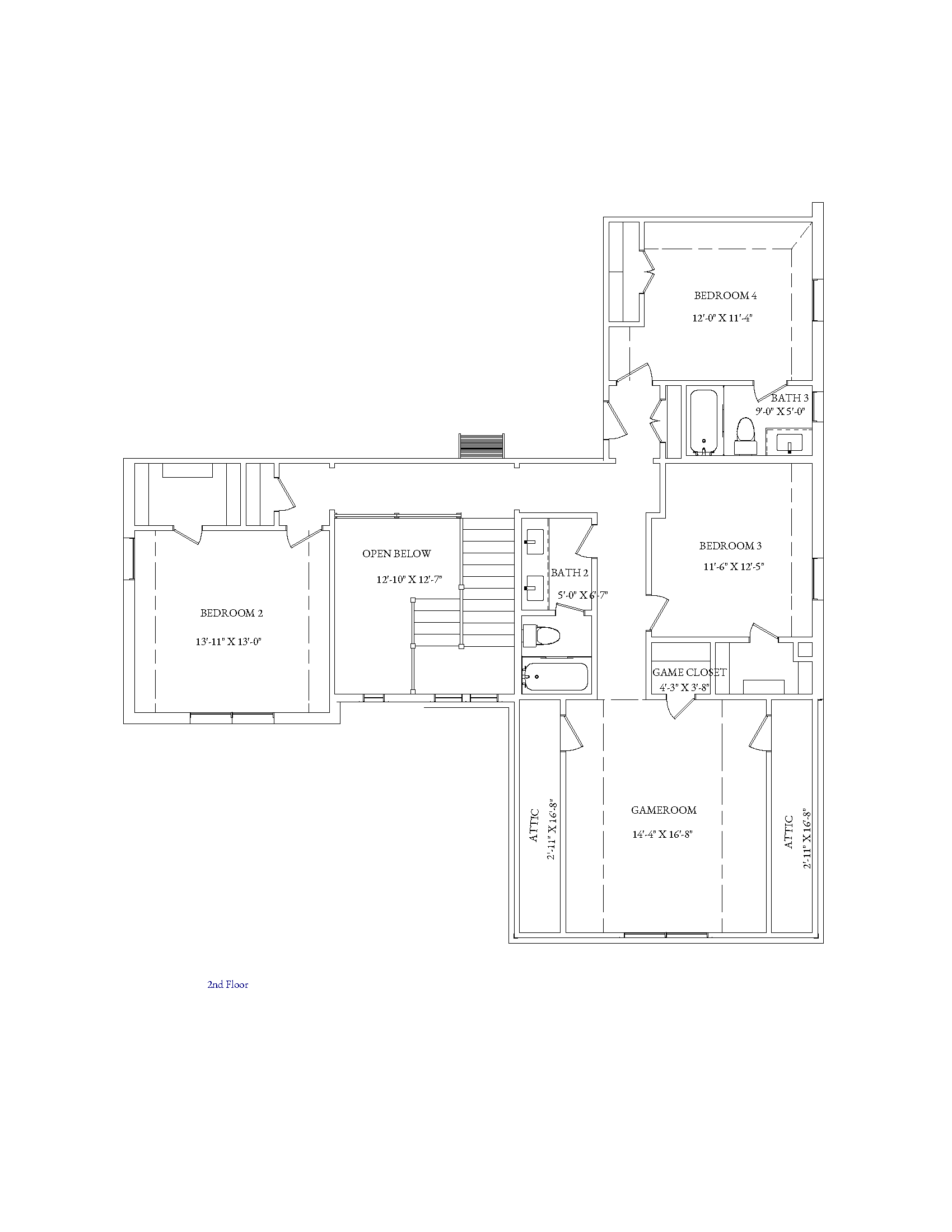 Eleanor Floorplan - 2nd floor