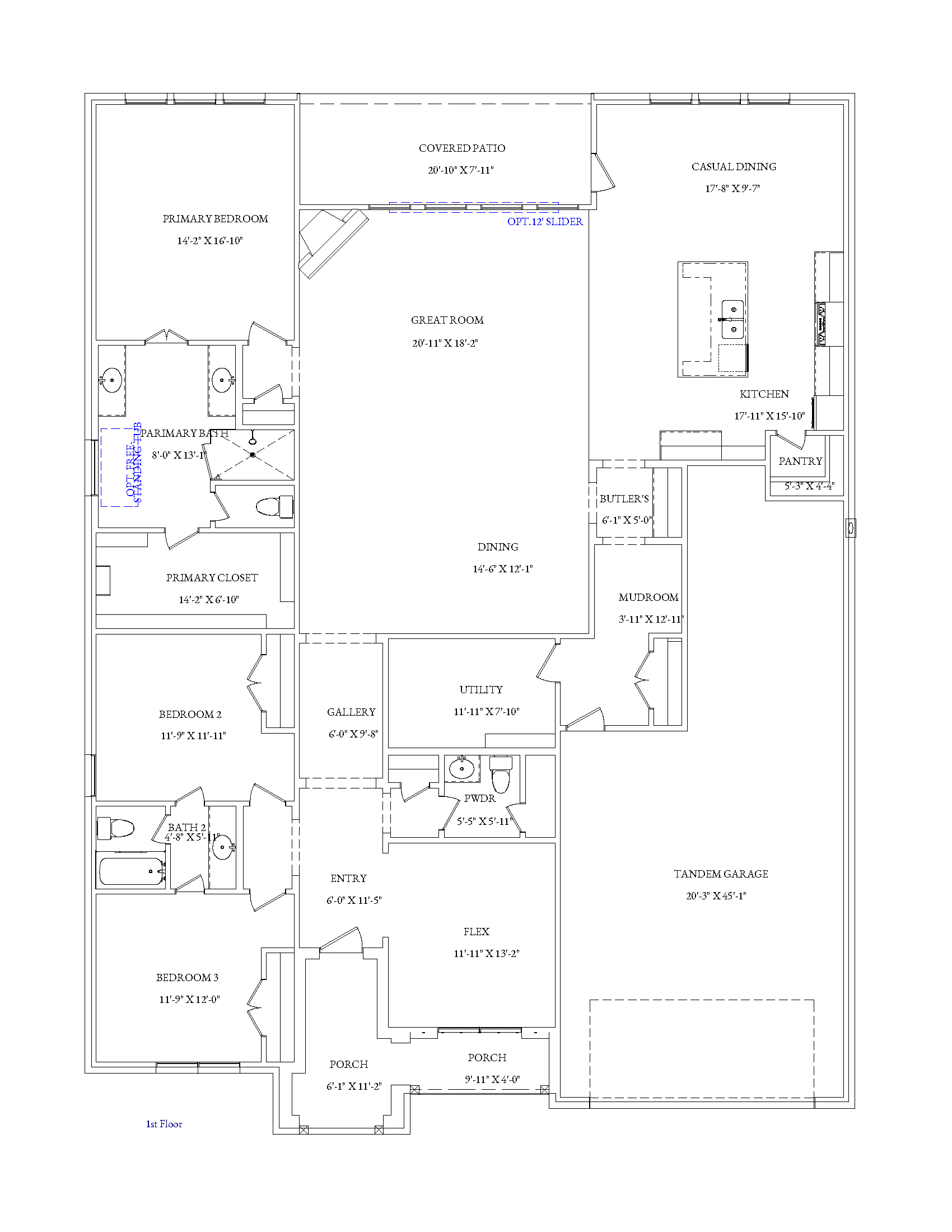 Trinity Floorplan