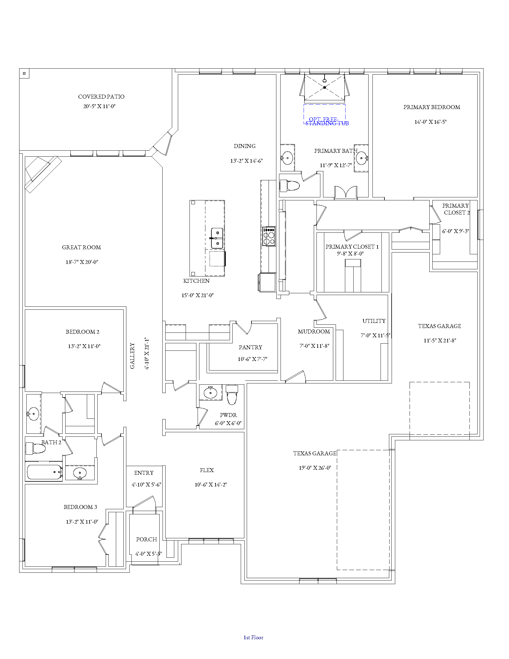 Wimberley Floorplan