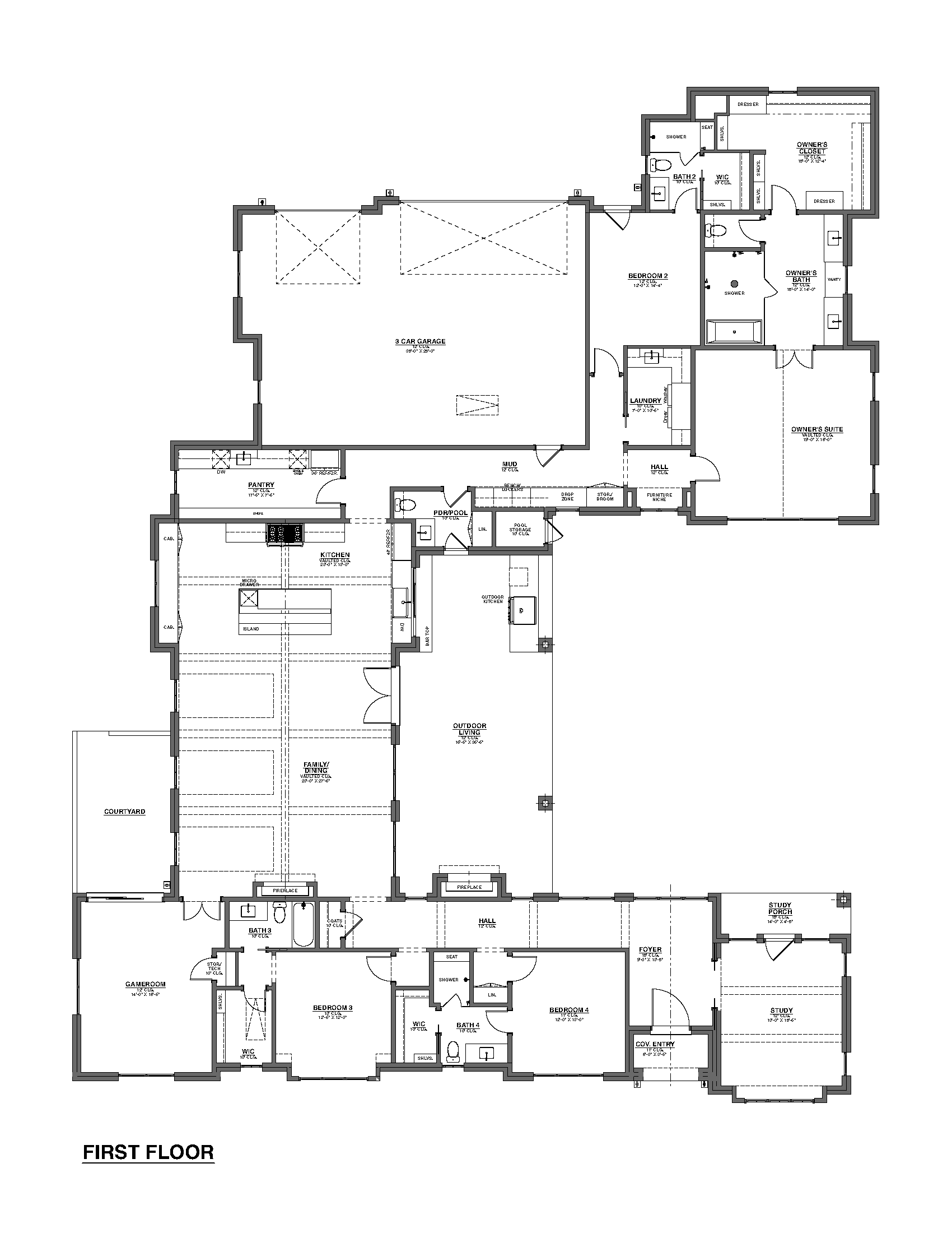 206 Laila Court - Floor Plan