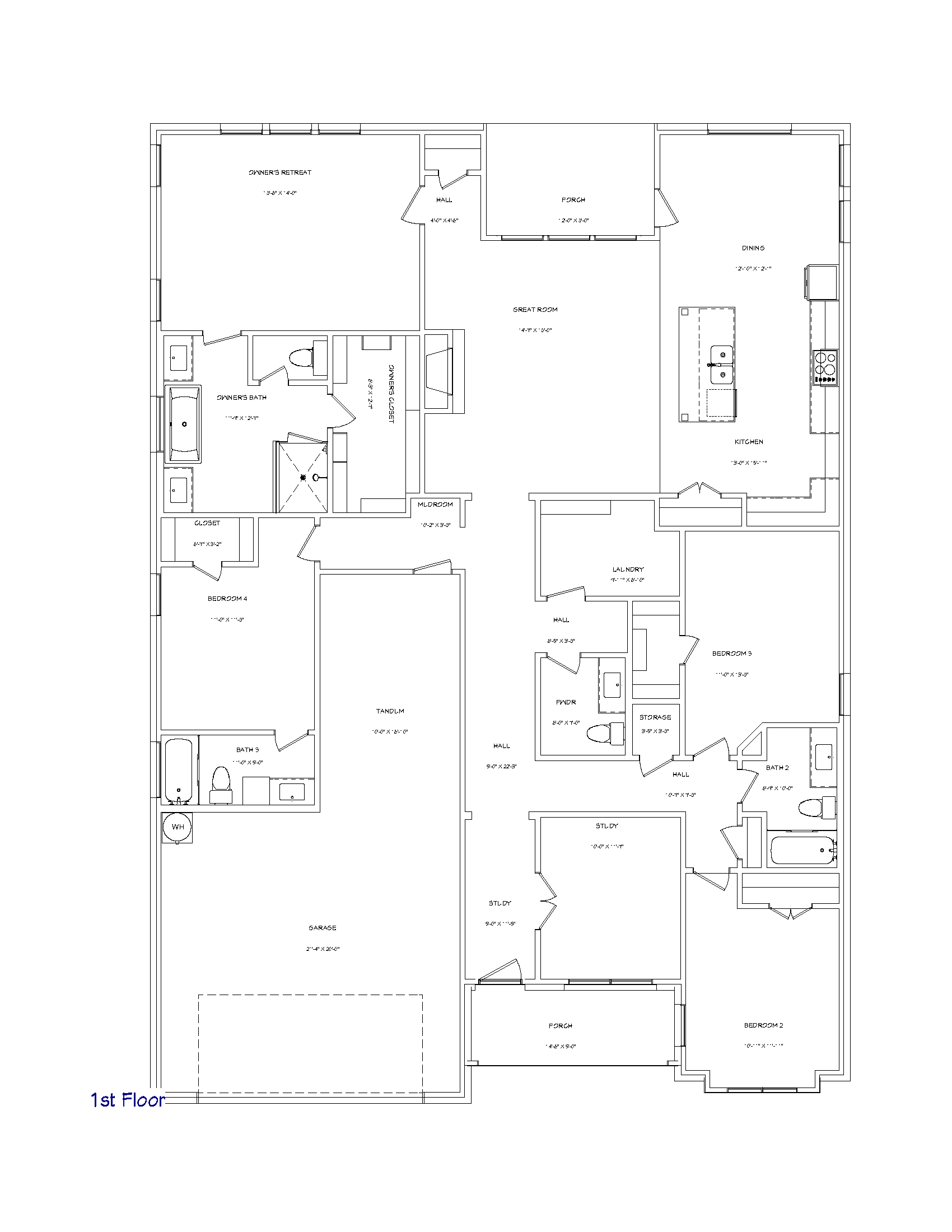 141 Paxton Circle - Floor Plan
