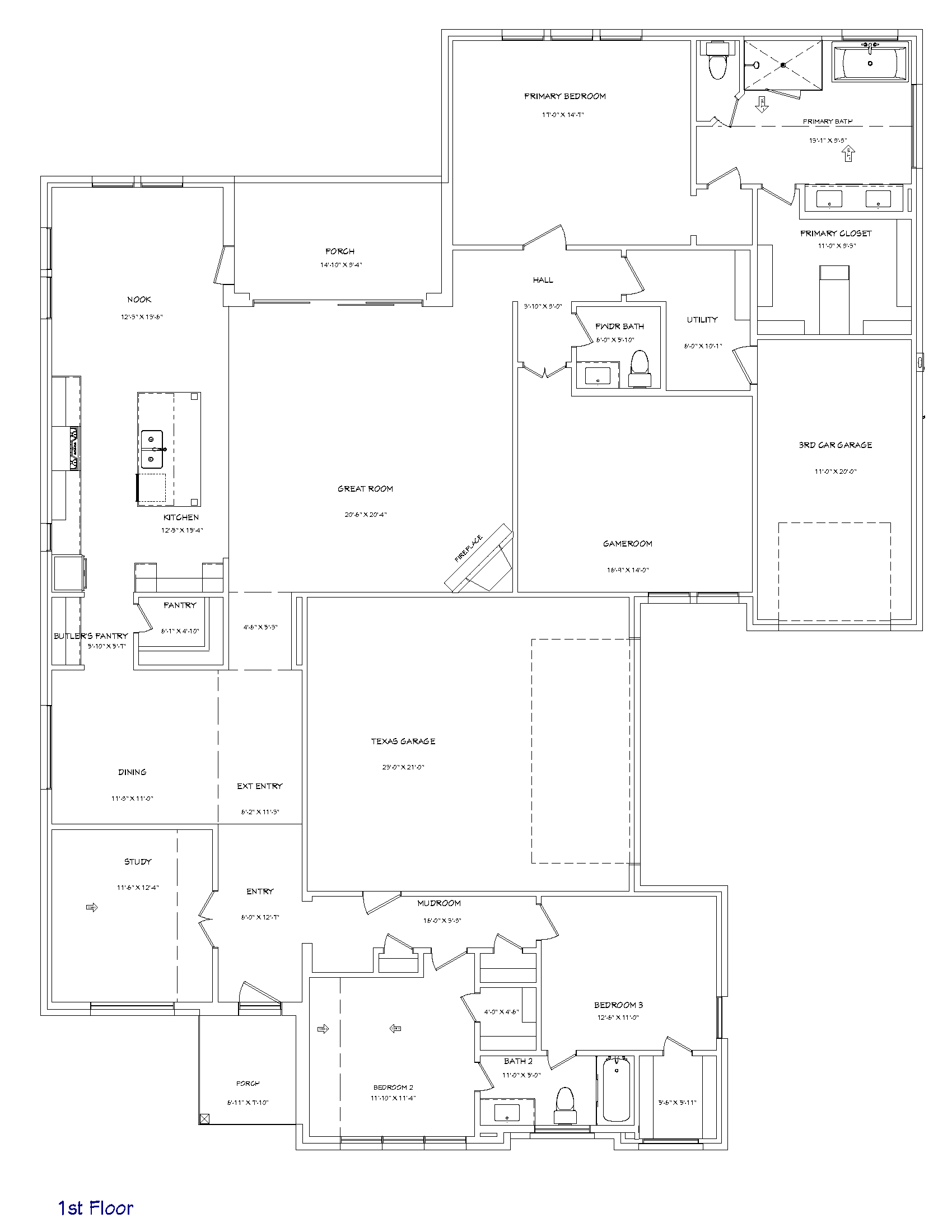 1701 Wintergreen Avenue - Floor Plan