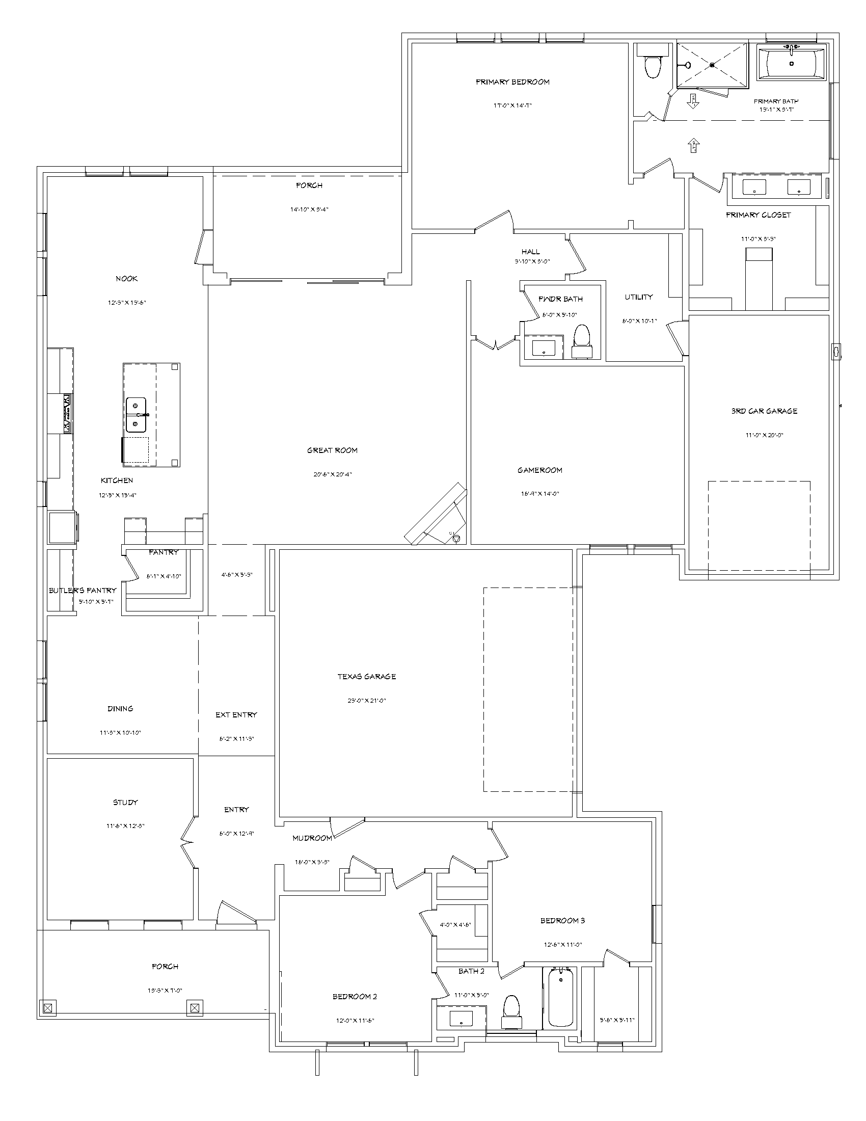 1718 Wintergreen Avenue - Floor Plan