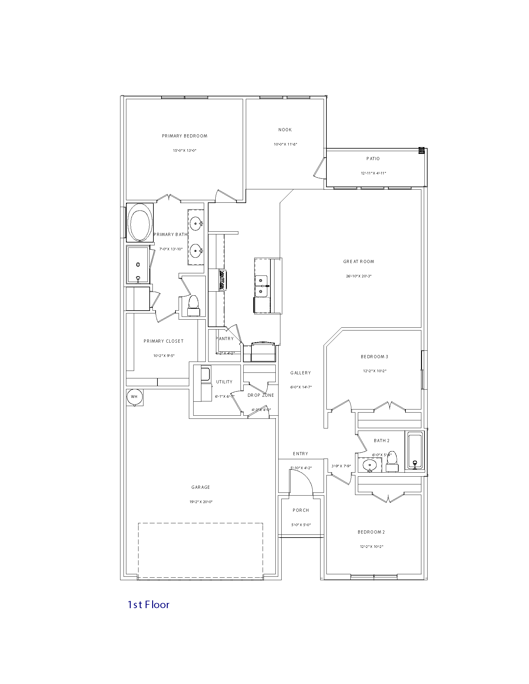 7117 Talon Bluff Drive - Chamberlin Floorplan