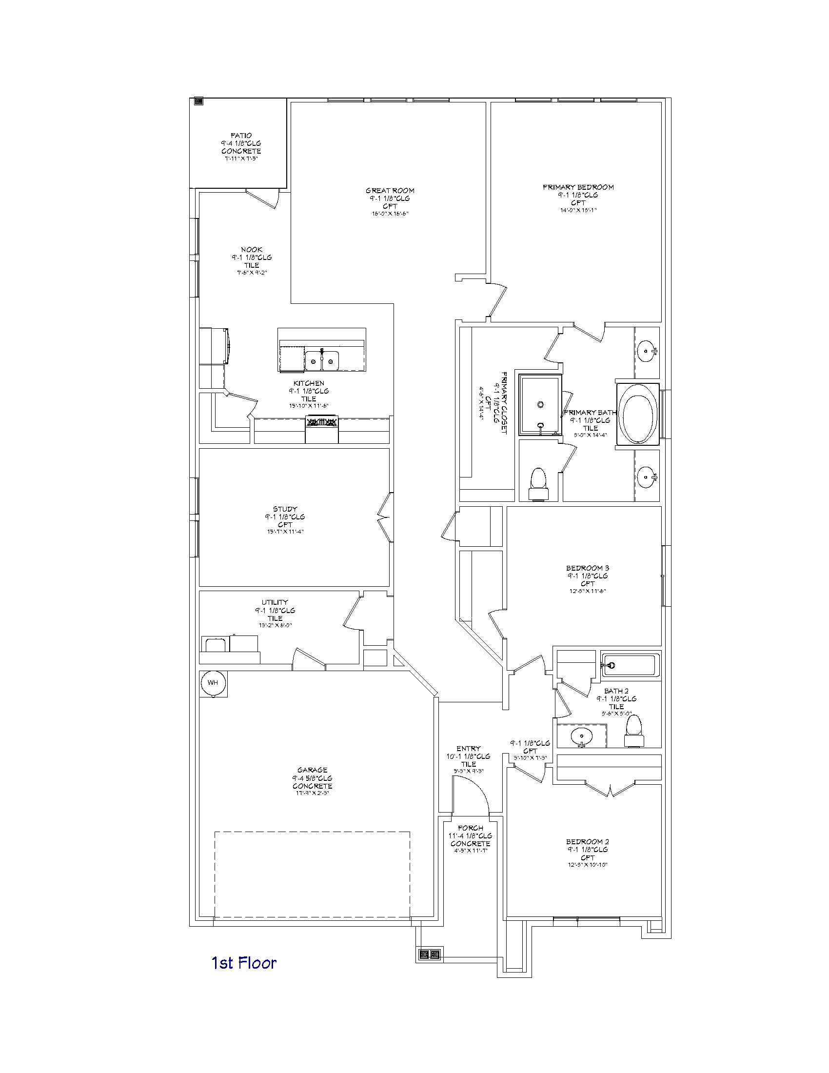 7125 Talon Bluff Drive - Floor Plan