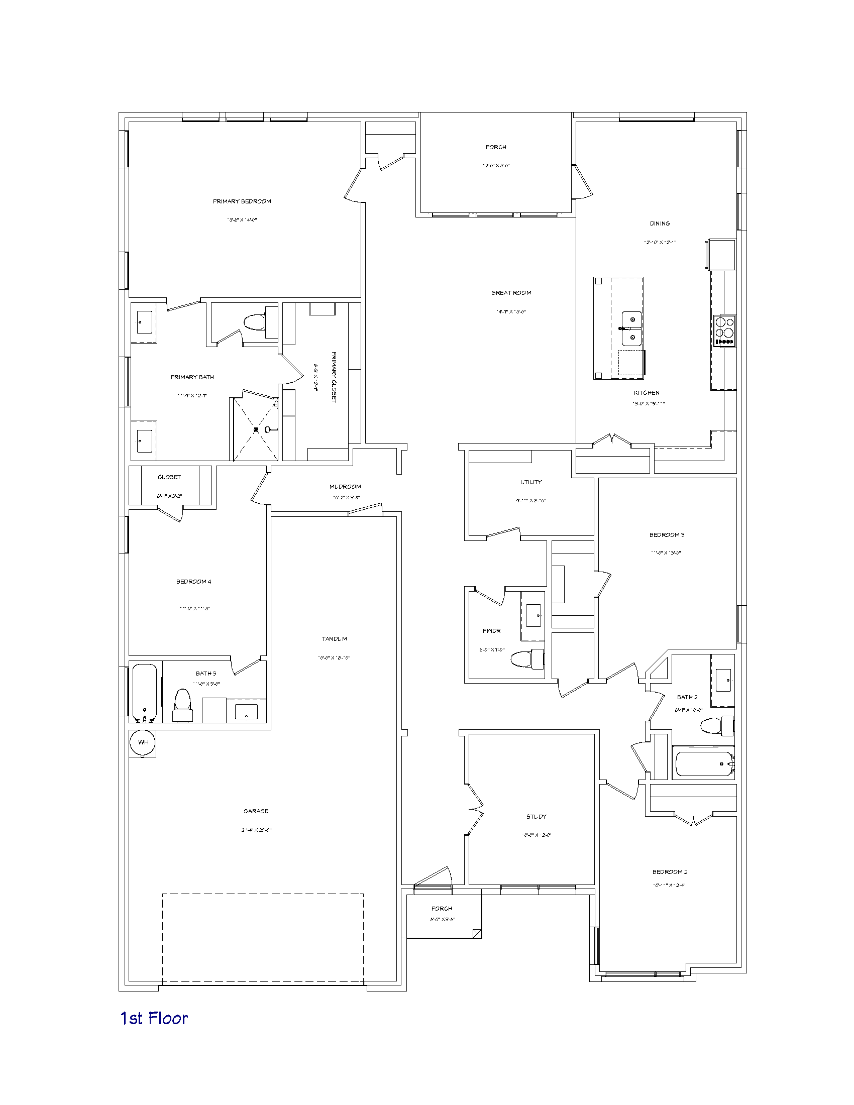 7117 Mantle Ridge Drive - Floorplan